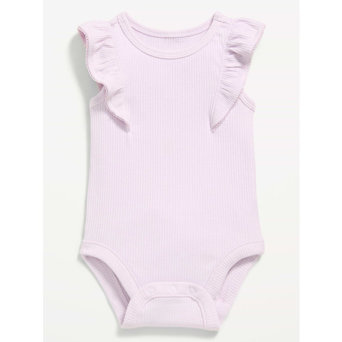 Printed Ribbed Cami Bodysuit for Baby