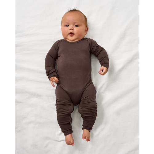 Dark Chocolate Crescent Zippy | Little Sleepies