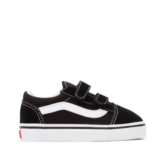 Vans Old Skool V Skate Shoe - Baby / Toddler - Black | Journeys