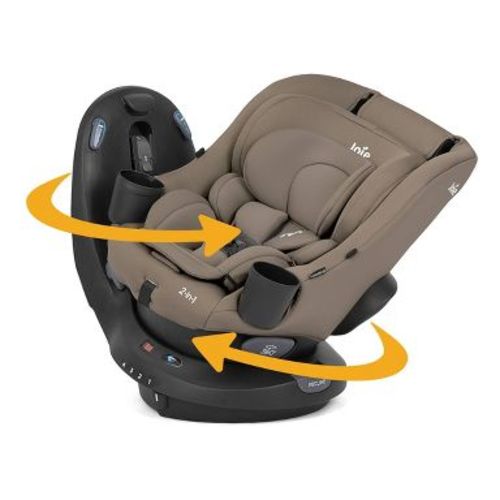 Joie Chili Spin SI Rotating 2-in-1 Convertible Car Seat - Mocha