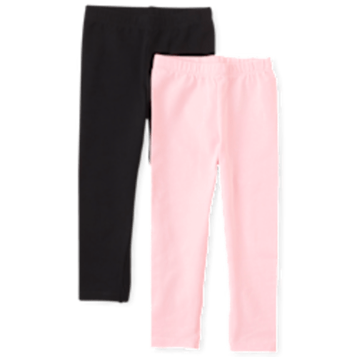 Baby And Toddler Girls Leggings 2-Pack - BLACK | The Children's Place