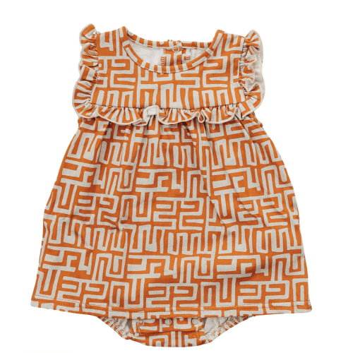 Raffia Ruffle Dress – Ade + Ayo