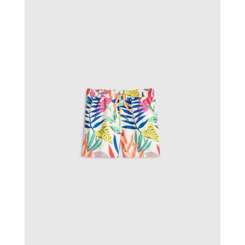 Swim Trunk - Baby in Tropical Palms