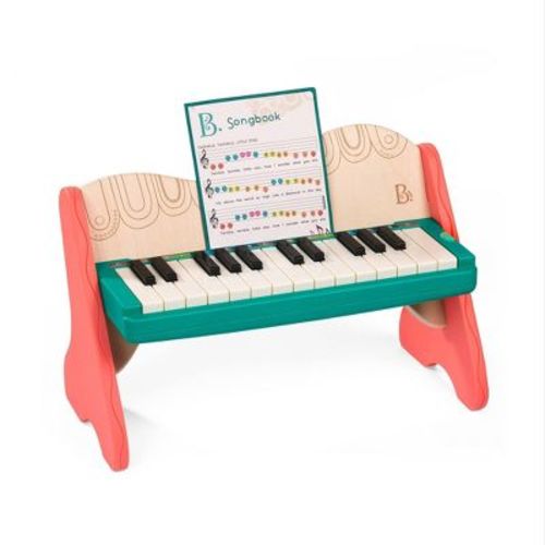 B. toys Mini Maestro Wooden Toy Piano - Musical Instruments for Kids