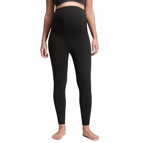 CRZ YOGA Butterluxe Maternity Leggings 28" - Over The Belly Workout Activewear Yoga Womens Pregnancy Pants Buttery Soft
