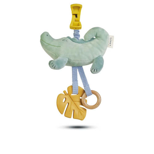 Jungle Party Pull Down Rattle-Crocodile – Emerson and Friends