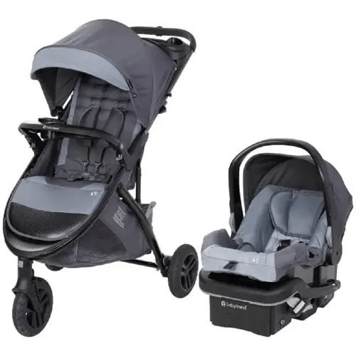 Baby Trend Tango™ 3 All-Terrain Stroller Travel System with EZ-Lift™ Plus Infant Car Seat, Ultra Grey