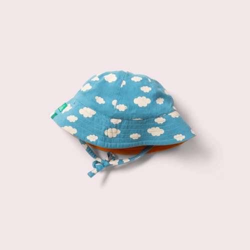 Blue Clouds Reversible Sunhat – Little Green Radicals