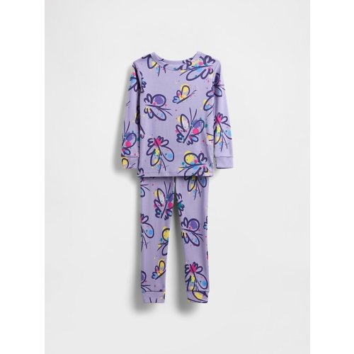 Baby & Toddler Organic Brushed Cotton PJ Set | Gap