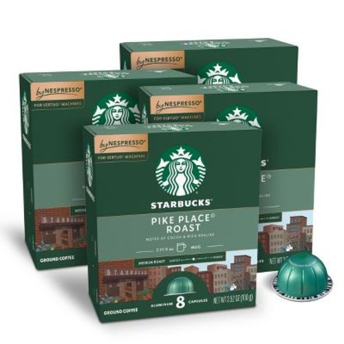 Starbucks by Nespresso Vertuo Line Pike Place Roast - 14.08oz/32ct