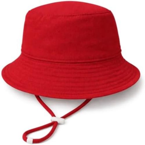 Baby Sun Hat Infant Toddler Summer Bucket Hat, Medical Cotton Yarn Sun Hats for Baby Boys Girls