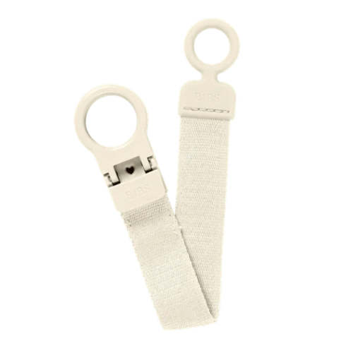 Pacifier Clip Loop - Ivory – CLÉMENT