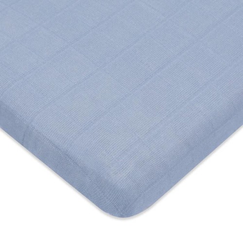 Muslin All-Stages Midi Crib Sheet