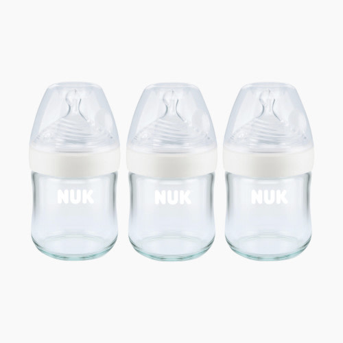 NUK Simply Natural Glass Bottle - 4oz.