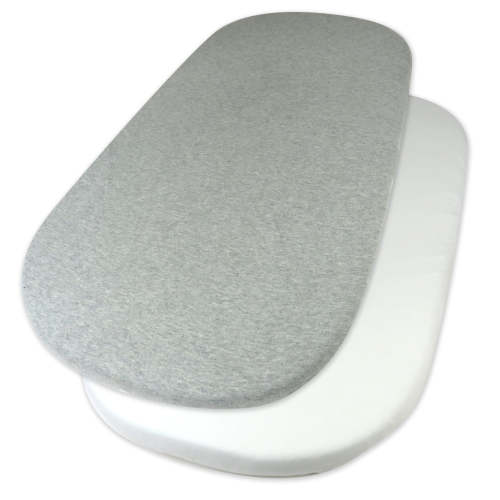 2-Pack Organic Cotton Bassinet Sheets | Honest Baby Clothing