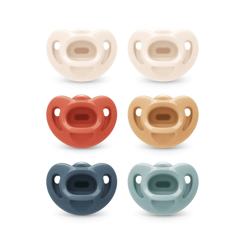 NUK® Comfy™ Orthodontic Pacifiers, 6pk, Neutral