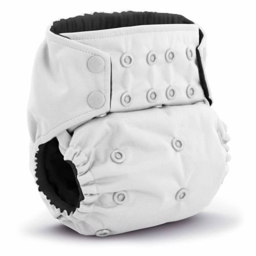 Kanga Care Rumparooz G3 OBV (Organic viscose of Bamboo Velour) One Size Pocket Cloth Diaper Bamboo Rayon Insert | Storm White (6-55lbs)