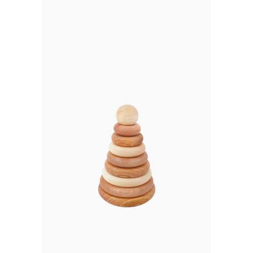 Wooden Round Pyramid – The Post Supply