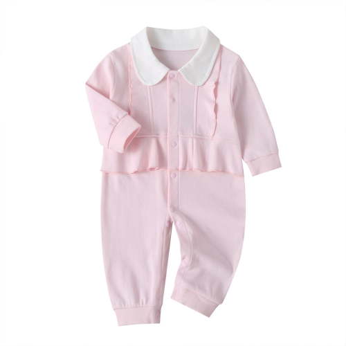 eileial Baby Boy Girl Zipper Footies Pajamas Baby Girls' Toddler Loose Fit Flame Resistant Fleece Footed Pajamas,Pink 3-6 Months