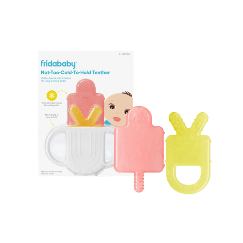 FRIDABABY Not-Too-Cold-to-Hold Teether