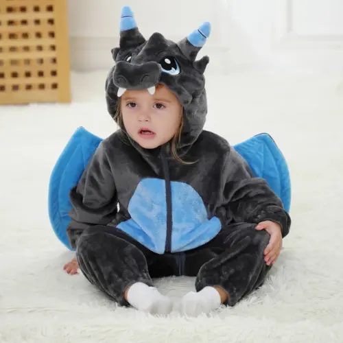 Baby Mega Charizard X Onesie - Pokemon Store