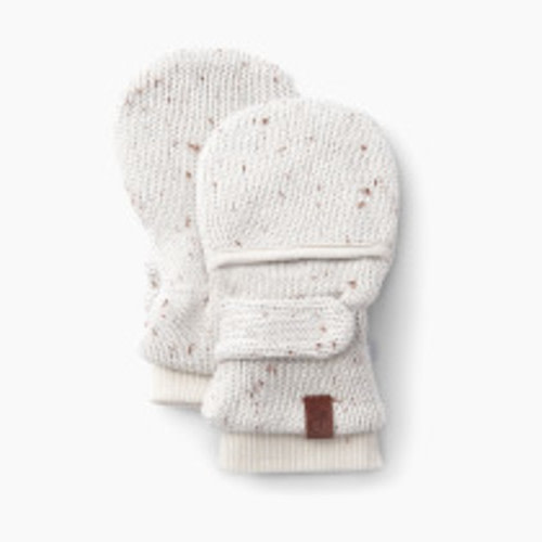 Goumi Kids Stay On Knit Baby Mitts - Tumbleweed, 0-3 M