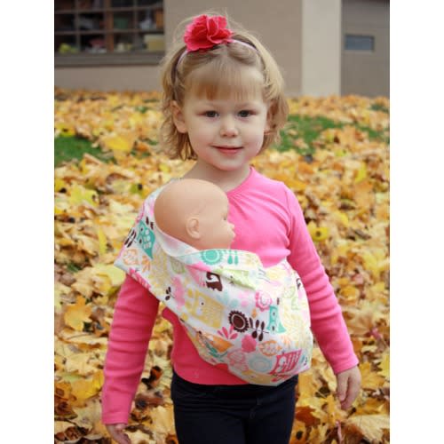 Doll Carrier Toy Pouch Sling Baby Doll Sling by SnuggyBaby - Product Offer