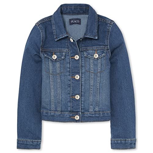 The Children's Place Girls' Basic Denim Jacket