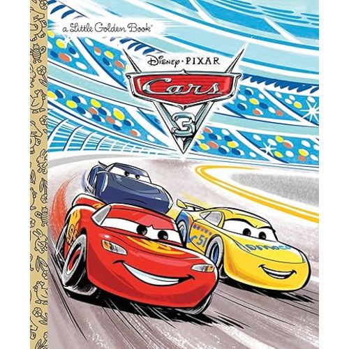 Cars 3 Little Golden Book (Disney/Pixar Cars 3) Hardcover – Picture Book, May 2, 2017