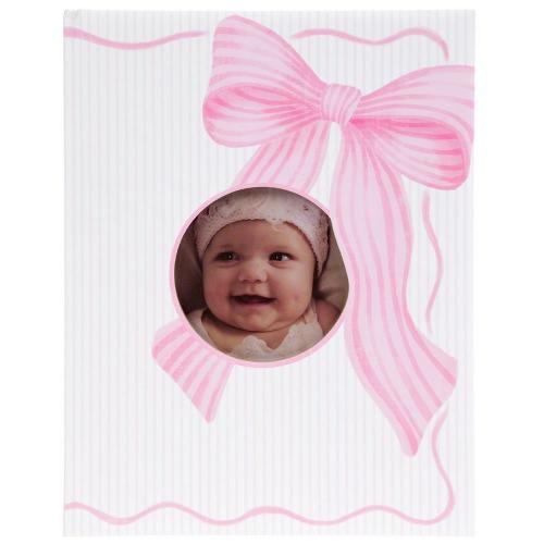 Pink Bow Baby Memory Book