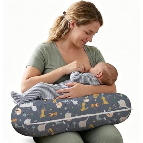 Plushii Nursing Pillow for Breastfeeding,Feeding Pillow and Removable Cover