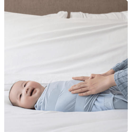 HALO® Supersoft Bamboo Swaddle 2.0 TOG – Blue Fog