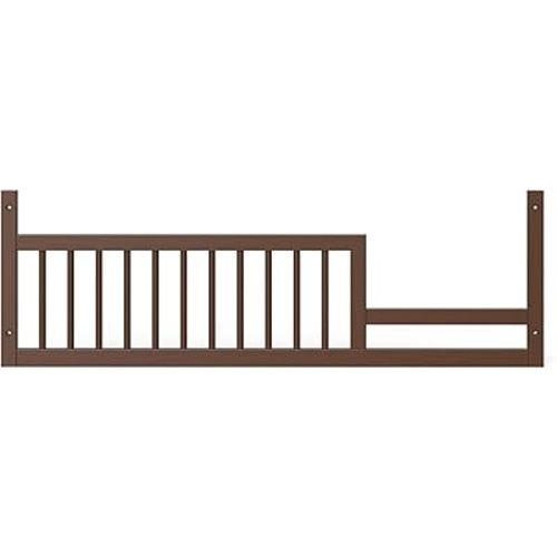 Child Craft Toddler Bed Guard Rail Converts Surrey Hill and Cranbrook 4-in-1 Convertible Cribs into Toddler Bed, Made of Pinewood, Non-Toxic Finish (Toasted Chestnut)