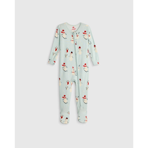 Bamboo Footie Pajama - Baby in Safari Sleep