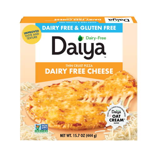 Daiya Dairy Free Gluten Free Cheese Pizza, Vegan, 15.7 oz (Frozen)