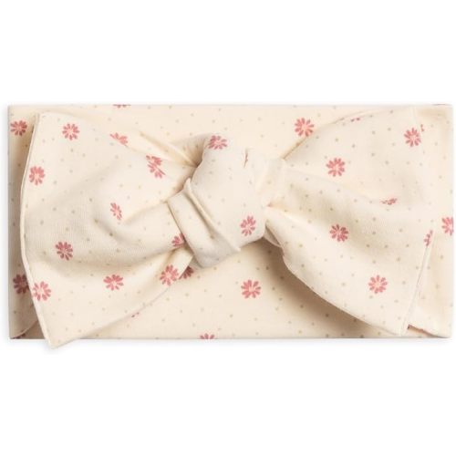 Colored Organics Baby Organic Cotton Hattie Bow Wrap Headband