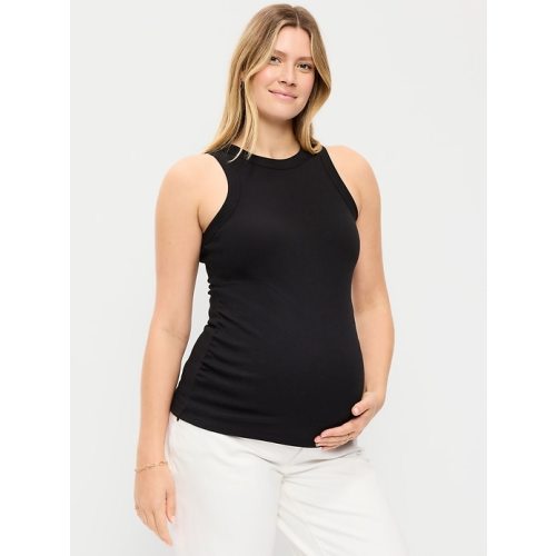 Maternity High-Neck Tank Top