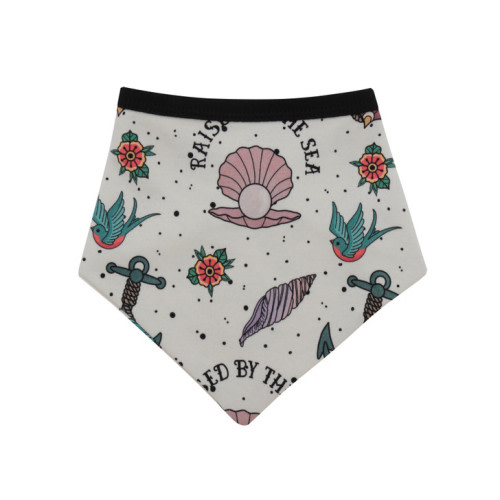 Raised by the sea Bandana bib - Metallimonsters Ltd