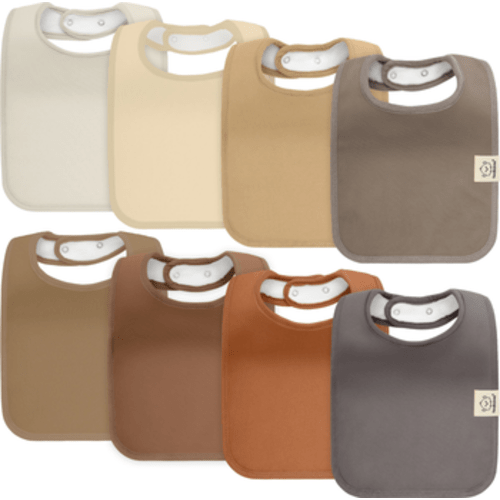 8-Pack Coast Drool Bibs