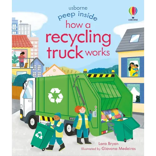 Peep Inside How a Recycling Truck Works