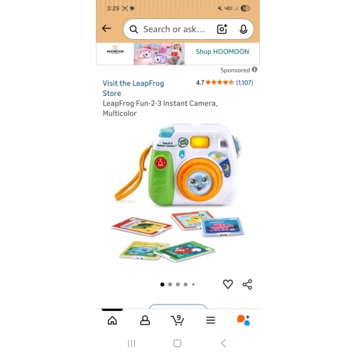 Amazon.com: LeapFrog Fun-2-3 Instant Camera, Multicolor : Toys & Games