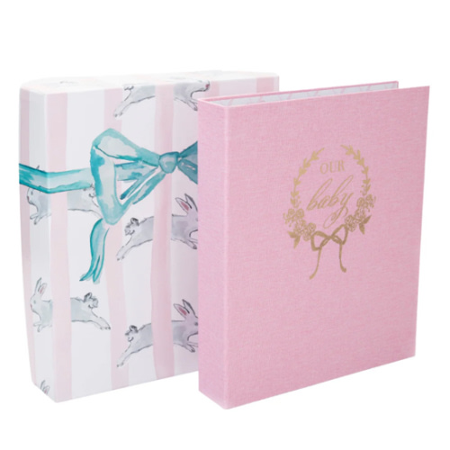 "Our Baby” Memory Book – Over The Moon Gift