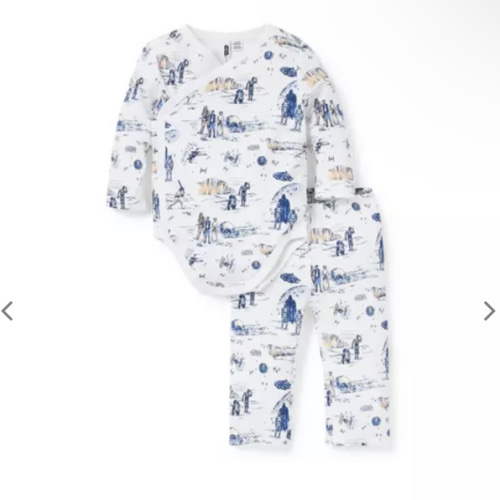 Baby Jet Ivory STAR WARS STAR WARS Baby Toile Wrap Matching Set by Janie and Jack