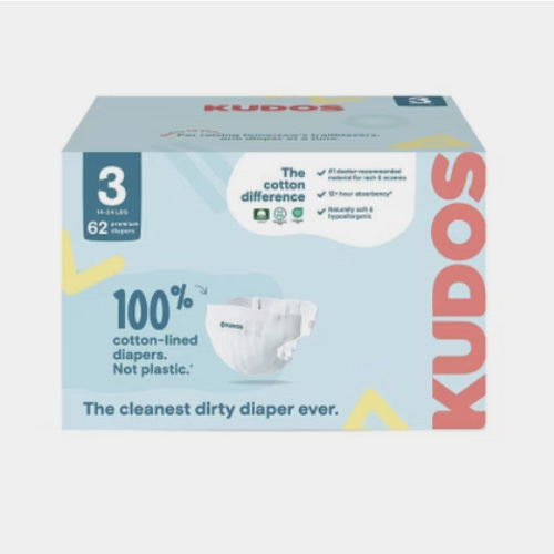 "Kudos diapers"
