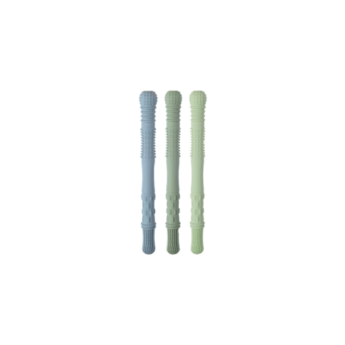 Buy Baby Bliss Hallow Teething Tubes Dusty Teal, Sage & Soft Sage at Well.ca | Free Shipping $35+ in Canada