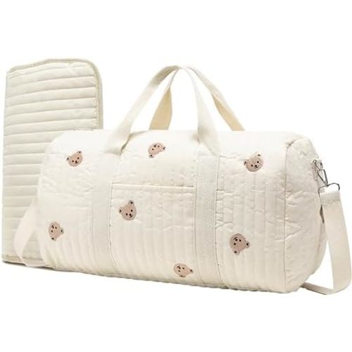 Large Capacity Diaper Bag Tote for Travel Road Trips