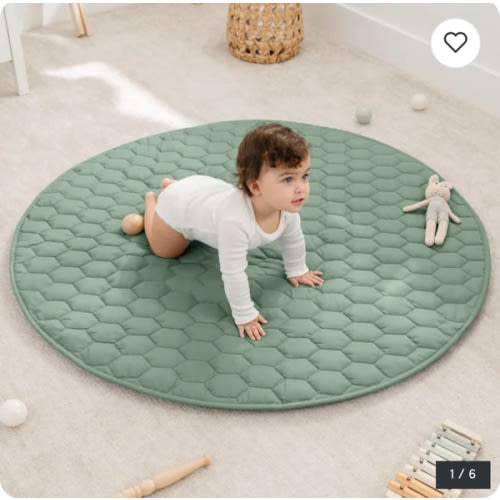 Premium Play Mat - Soft and Comfortable Kids & Toddler Play Mat with Non-Slip Bottom by Comfy Cubs