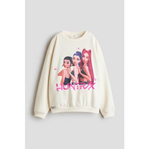 OVERSIZED PRINTED SWEATSHIRT