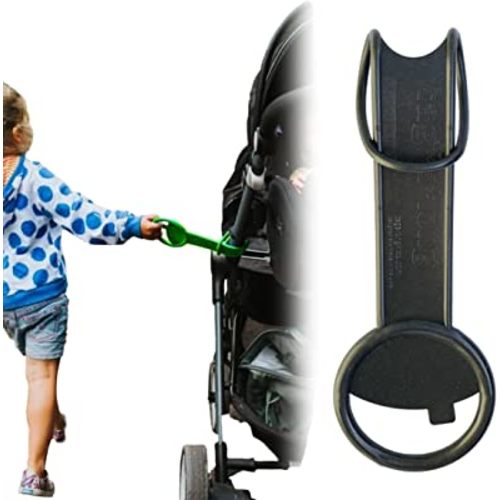 Tagalong Stroller Accessory for Child Safety | Toddler Must Have to Keep Kids Close | Toddler Travel Accessory - Links to Strollers, Backpacks, Shopping Carts - Disney Trip Essential - Galaxy Grey Tag