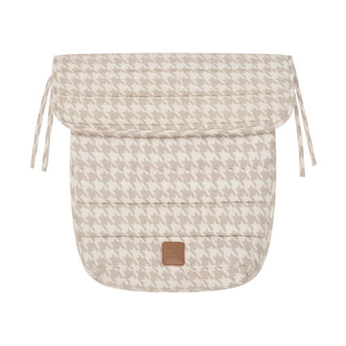 Houndstooth Linen Pram Cosy